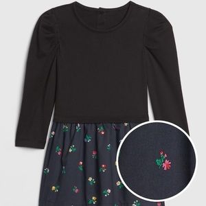 NEW Gap mix media dress